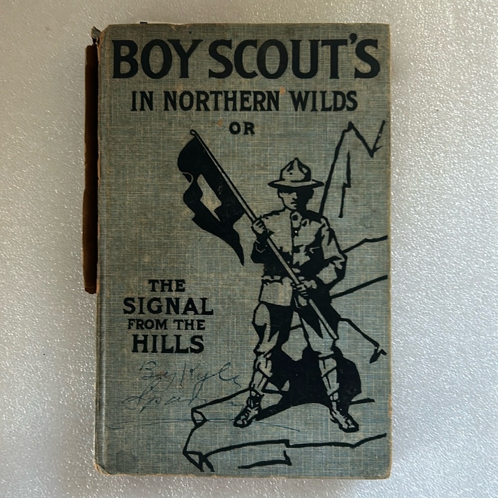 Antique Boy Scout Book